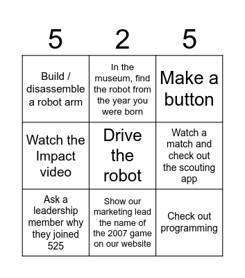 Swartdog BINGO Card