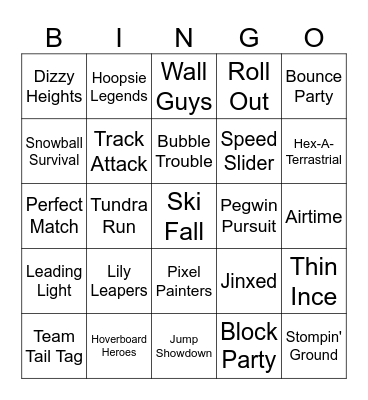 Oamenii Cazatori Bingo Card