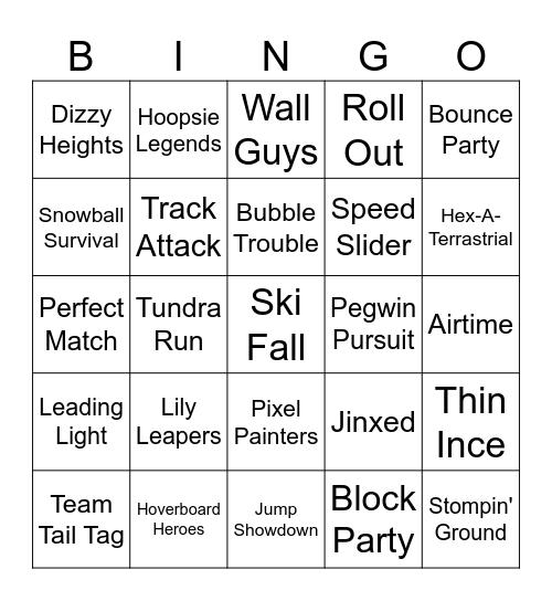 Oamenii Cazatori Bingo Card