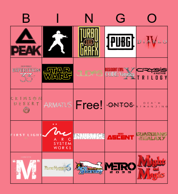 September Direct Bingo Card