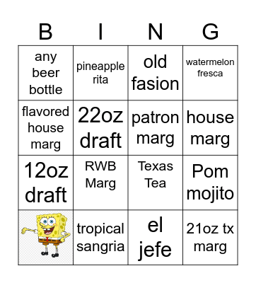 AM BINGO Card