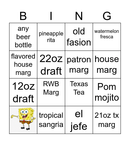 AM BINGO Card