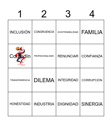 Ética en la industria y en las personas Bingo Card