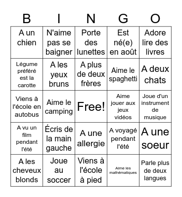 Accueil 2026 Bingo Card