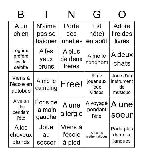 Accueil 2026 Bingo Card