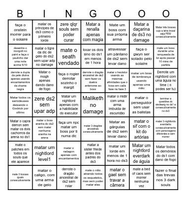 Souls bingo Card