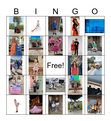School Thyme Bingo Card