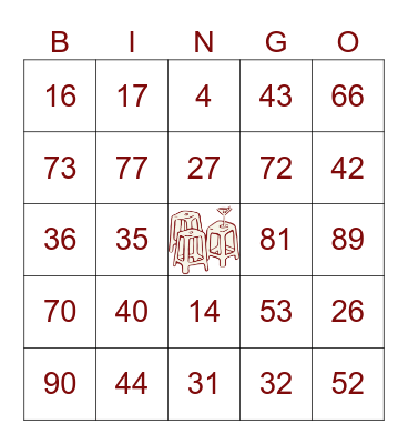 ☆ Macambingo ☆ Bingo Card