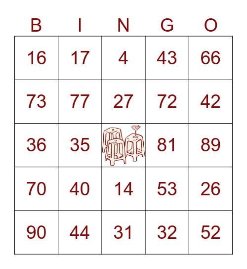 ☆ Macambingo ☆ Bingo Card