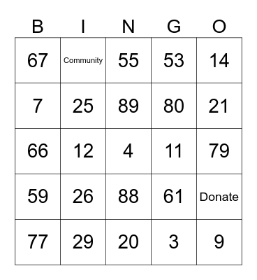 LNGC 2026 Bingo Card