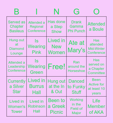 TNTCAI-40th AKAVERSARY Bingo Card