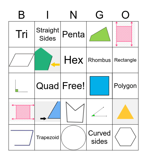 Polygon Bingo Card