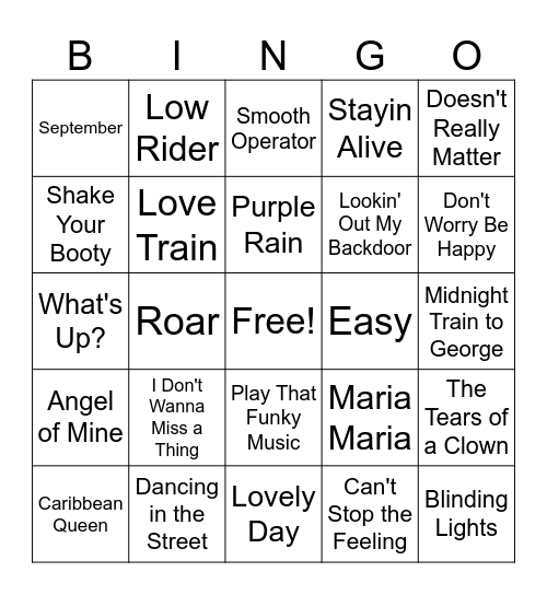 TRUSIC BINGO Card