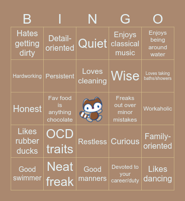 TAOHK&I Kinnies - Landry Bingo Card