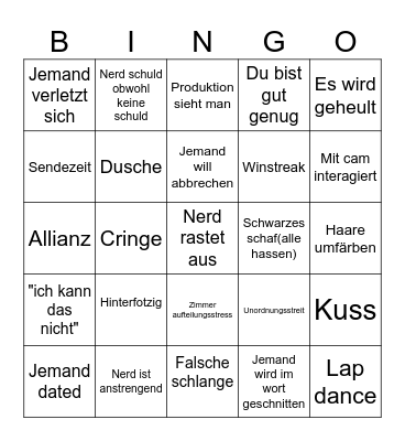 BatN Bingo Card
