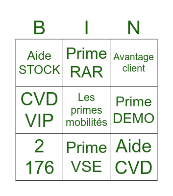 Bingo Motorrad Bingo Card