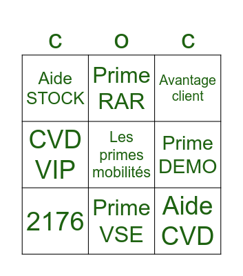 Bingo Motorrad Bingo Card