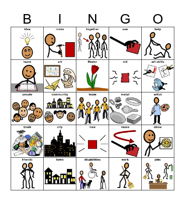 Passion Works Studio Bingo Card