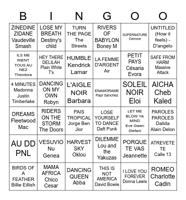 SOULAG 3 YEAR Bingo Card