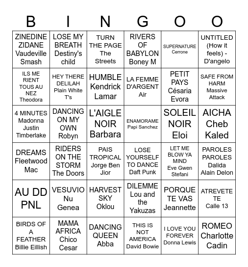 SOULAG 3 YEAR Bingo Card