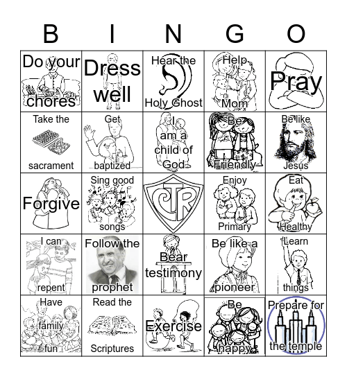 CTR Bingo Card