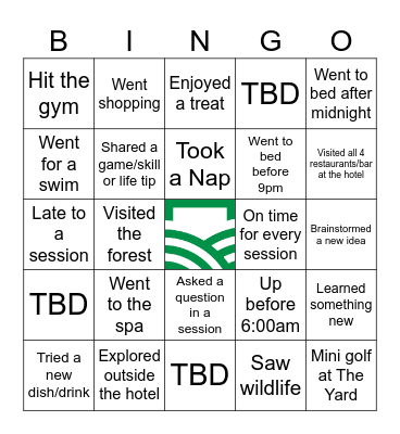 Fika Bingo Card