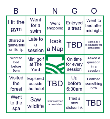 Fika Bingo Card