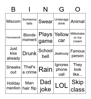 LOL bingo Card