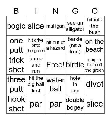 FUN COUPLES LEAGUE Bingo Card