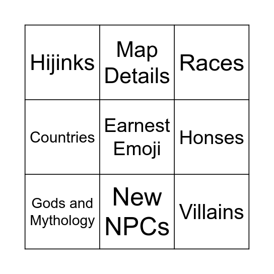 C3 Direct Mini Bingo Card