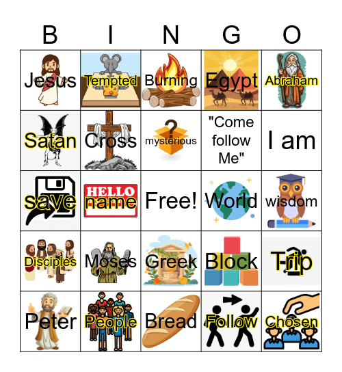 Sunday August 30 - 2026 Bingo Card
