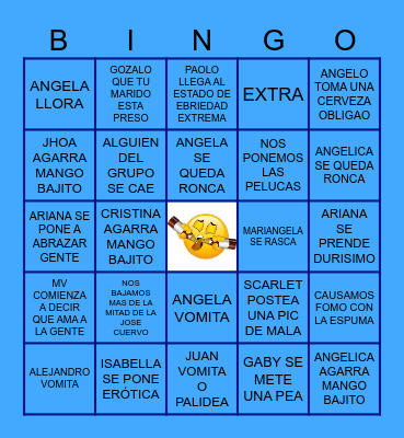 CARAVANEO 98 Bingo Card