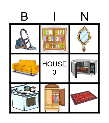 HOUSE Bingo Card