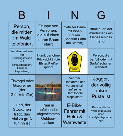 Q-tag Bingo Card
