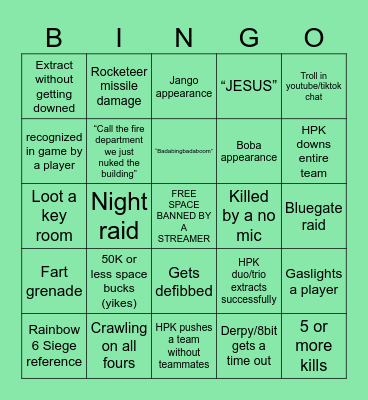 Community Day Bingo Card