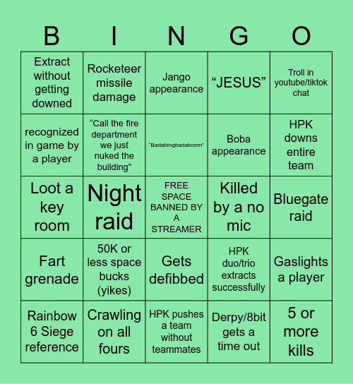 Community Day Bingo Card