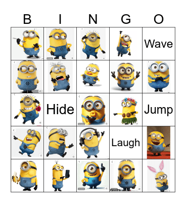 ELIKAI’s Minion Bingo Card