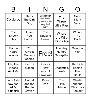 The Leahy's Next Chapter Baby Shower Bingo Card