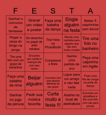 Bingo halloween Bingo Card