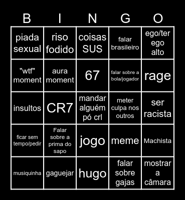MIGEL BINGO Card