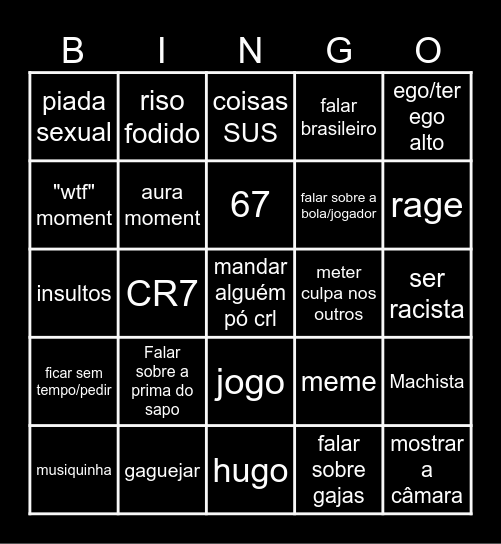 MIGEL BINGO Card