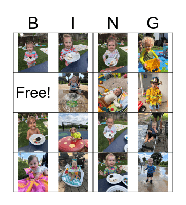 FRIENDS Bingo Card