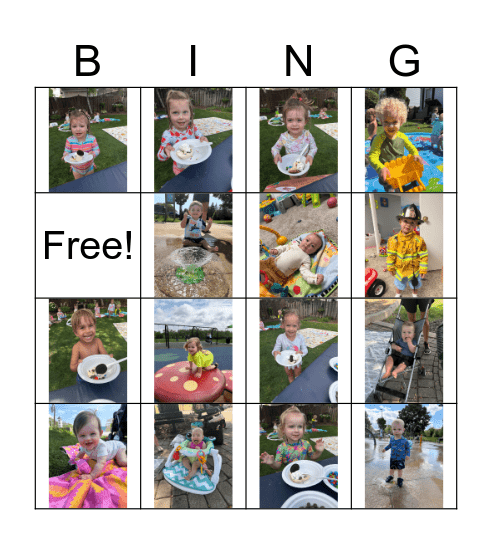 FRIENDS Bingo Card