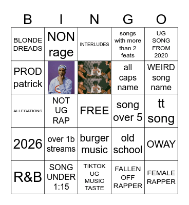 2-3 BINGO Card