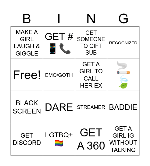 Monkey Bingo Card