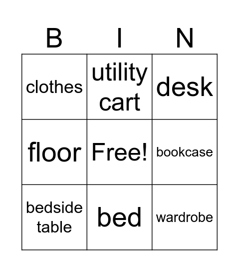 yeah... Bingo Card