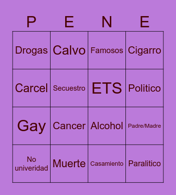 Prediccion de hoy a 5 años Bingo Card
