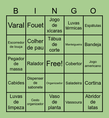 Chp Bingo Card