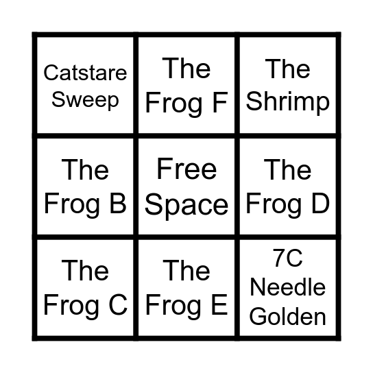 Earthbrine Bingo '27 Bingo Card