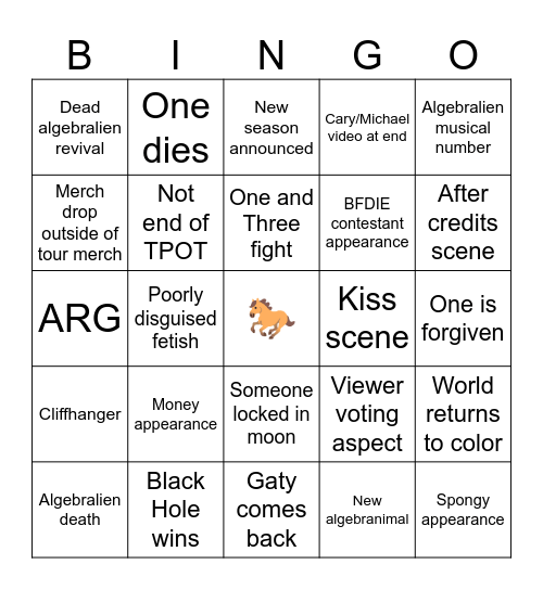 burp Bingo Card